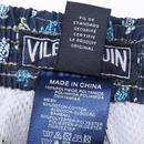 Short "Dark Blue Colorful Mini Turtles" Vilebrequin