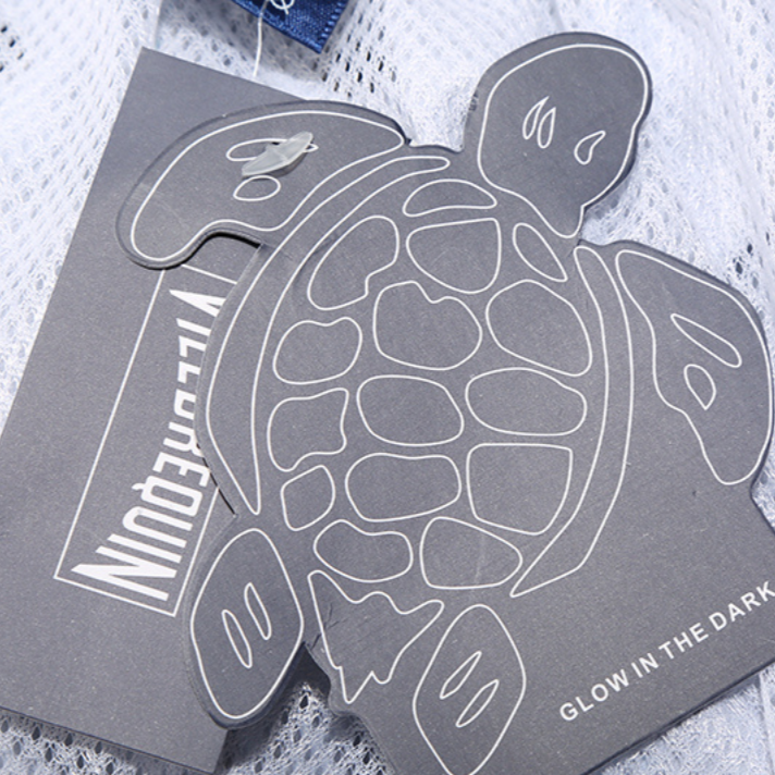 Short "Dark Blue Colorful Mini Turtles" Vilebrequin