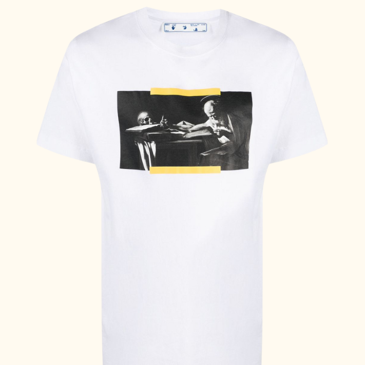 Camiseta  "Cotton Caravaggio" Off-White