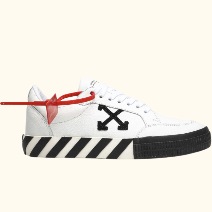 Tênis "Vulcanized Low Couro" Off-White