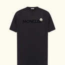 Camiseta "Com Logo Flocado" Moncler