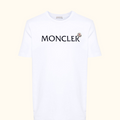 Camiseta "Com Logo Flocado" Moncler
