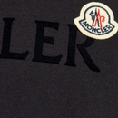 Camiseta "Com Logo Flocado" Moncler