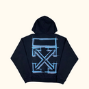 Moletom "Blue Skate Arrows" Off-White