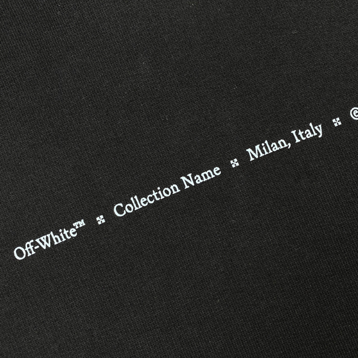 Moletom "Blue Skate Arrows" Off-White