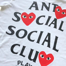 Camiseta  ASSC X COMME des GARCONS