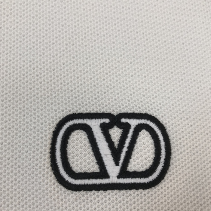 Camiseta Polo Bordada - Valentino