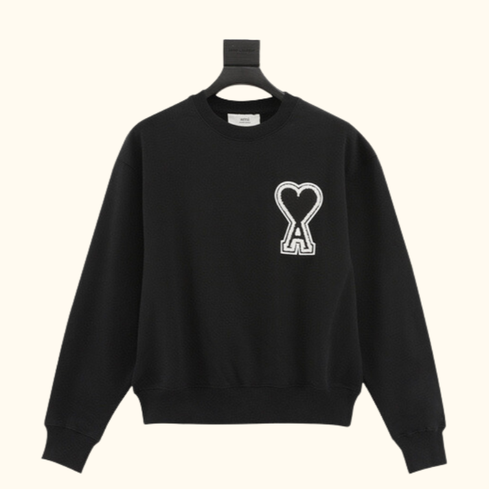 Moletom Heart Logo Tee - Ami Paris