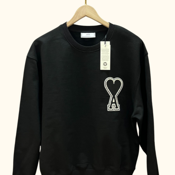 Moletom Heart Logo Tee - Ami Paris