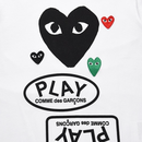 CDG Play Camiseta Com Estampa Gráfica