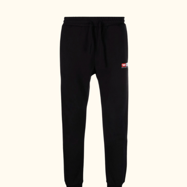 Calça P-Tary-Div com logo bordado - Diesel