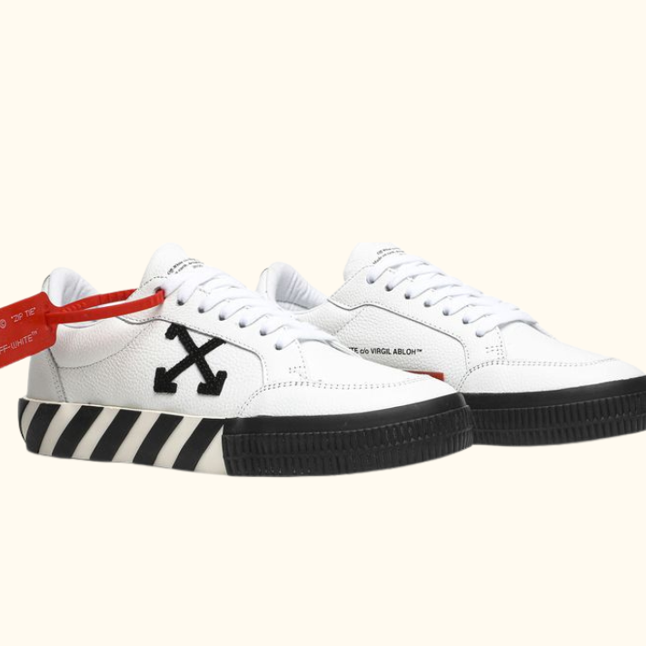 Tênis "Vulcanized Low Couro" Off-White