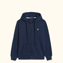 Moletom Capuz de Malha Dupla Zíper - Ralph Lauren