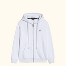 Moletom Capuz de Malha Dupla Zíper - Ralph Lauren