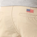 Short Ralph Lauren Masculino Sarja Chino Black Icon Cáqui Claro