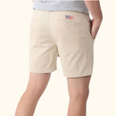 Short Ralph Lauren Masculino Sarja Chino Black Icon Cáqui Claro