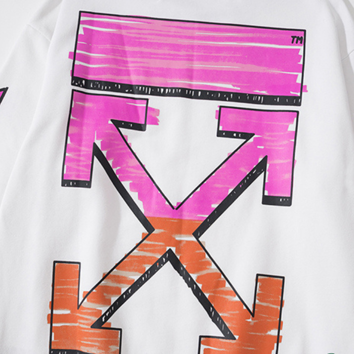Moletom "Marker Arrows" Off-White