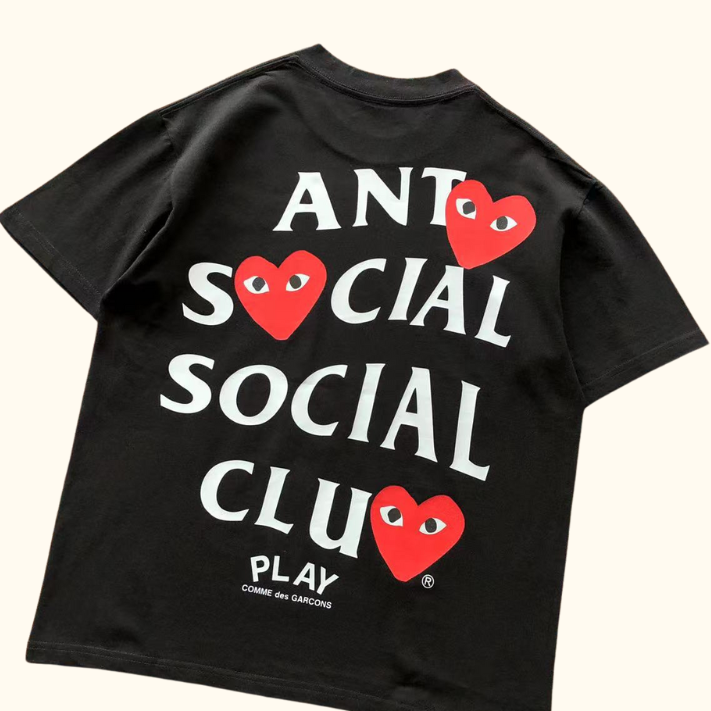 Camiseta  ASSC X COMME des GARCONS