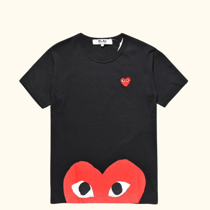 Camiseta "Play Bottom Heart Tee" CDG