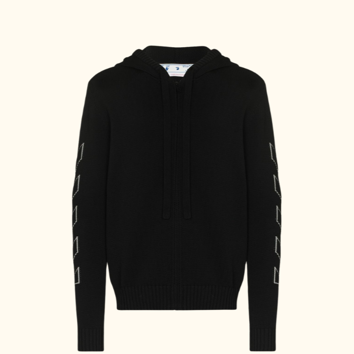 Moletom "Diagonal" Off-White