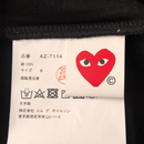 Camiseta "White Outline" Black CDG