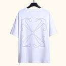Camiseta "Arrow Stitched" Off-White